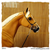 Arabian halter for model horses made by Jana Skybova